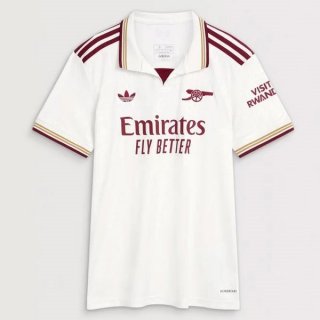 Camiseta Arsenal Tercera Equipación Mujer 2025/2026 Camiseta Arsenal Tercera Equipación Mujer 2025/2026