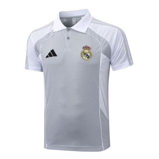 Polo Real Madrid 2026/2027 Gris 2