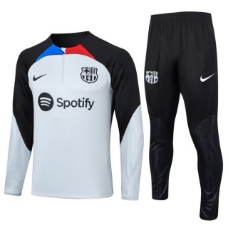 Sudadera De Training Barcelona 2024 Gris 2 Sudadera De Training Barcelona 2024 Gris 2