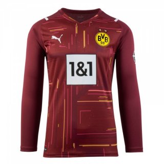 Tailandia Camiseta Dortmund Portero 2021/2022 Rojo Tailandia Camiseta Dortmund Portero 2021/2022 Rojo