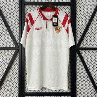 Tailandia Camiseta Sevilla Primera Equipación Retro 1992-1993 Tailandia Camiseta Sevilla Primera Equipación Retro 1992-1993