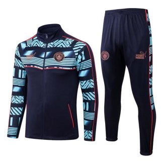 Chandal Manchester City 2023 Negro Azul Chandal Manchester City 2023 Negro Azul