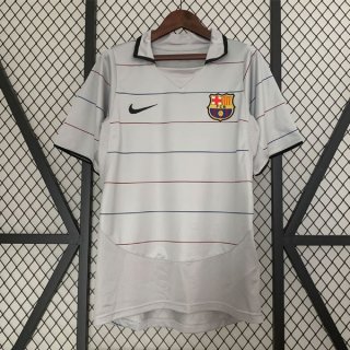 Tailandia Camiseta Barcelona Segunda Equipación Retro 2003 2004 Tailandia Camiseta Barcelona Segunda Equipación Retro 2003 2004