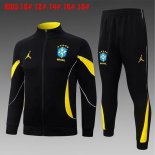 Ninos Chandal Brasil 2026/2027 Negro 2 Ninos Chandal Brasil 2026/2027 Negro 2