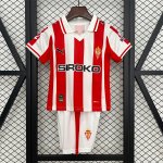Camiseta Sporting Gijon Primera Equipación Niño 2025/2026