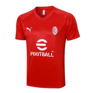 Camiseta Entrenamiento AC Milan 2024 Rojo Camiseta Entrenamiento AC Milan 2024 Rojo