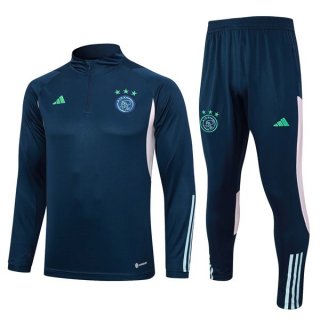 Sudadera De Training Ajax 2023/2024 Azul Sudadera De Training Ajax 2023/2024 Azul