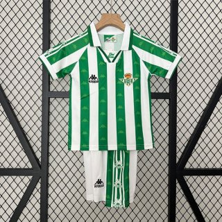 Camiseta Real Betis Primera Equipación Niño Retro 1995 1997 Camiseta Real Betis Primera Equipación Niño Retro 1995 1997