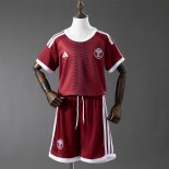 Camiseta Qatar Primera Equipación Niño 2026