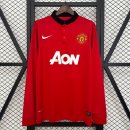 Tailandia Camiseta M-U Primera Equipación ML Retro 2013-2014