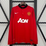 Tailandia Camiseta M-U Primera Equipación ML Retro 2013-2014