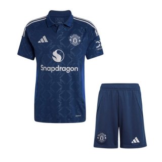 Camiseta Manchester United Segunda Equipación Niño 2024/2025 Camiseta Manchester United Segunda Equipación Niño 2024/2025