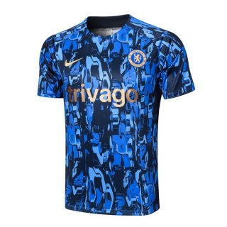 Camiseta Entrenamiento Chelsea 2024 Azul Camiseta Entrenamiento Chelsea 2024 Azul