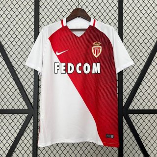 Tailandia Camiseta AS Monaco Primera Equipación Retro 2016 2017 Tailandia Camiseta AS Monaco Primera Equipación Retro 2016 2017