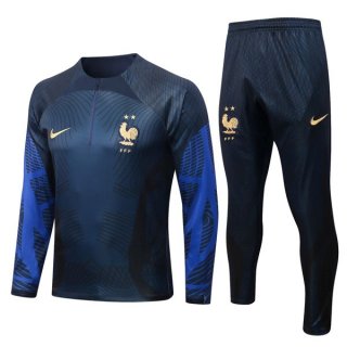 Sudadera De Training France 2023 Azul 3 Sudadera De Training France 2023 Azul 3