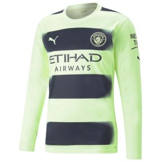 Tailandia Camiseta Manchester City Tercera Equipación ML 2022/2023 Tailandia Camiseta Manchester City Tercera Equipación ML 2022/2023