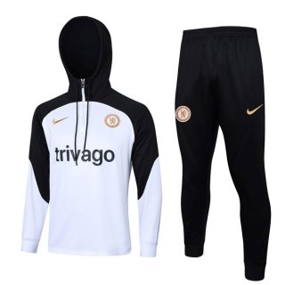 Sudadera Con Capucha Chelsea 2024 Blanco Sudadera Con Capucha Chelsea 2024 Blanco