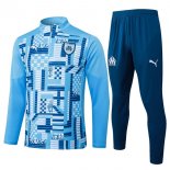 Sudadera De Training Marsella 2025/2026 Azul