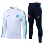 Sudadera De Training Marsella 2026/2027 Blanco Sudadera De Training Marsella 2026/2027 Blanco