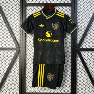 Camiseta Manchester United Tercera Equipación Niño 2025/2026 Camiseta Manchester United Tercera Equipación Niño 2025/2026