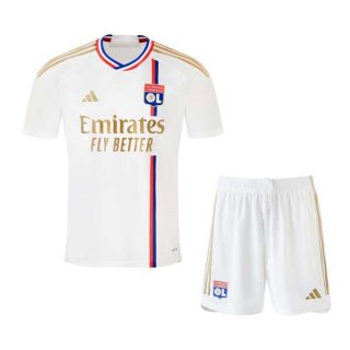 Camiseta Lyon Primera Equipación Niños 2023/2024 Camiseta Lyon Primera Equipación Niños 2023/2024
