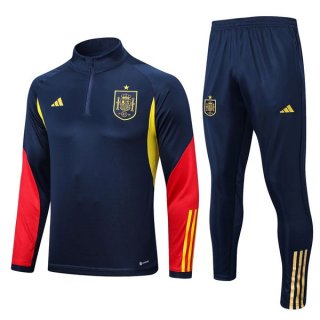 Sudadera De Training España 2022/2023 Azul Rojo Sudadera De Training España 2022/2023 Azul Rojo