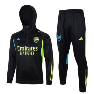 Sudadera Con Capucha Arsenal 2024 Negro Sudadera Con Capucha Arsenal 2024 Negro