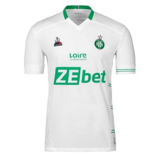 Segunda Equipación Tailandia Camiseta Saint étienne 2021/2022 Blanco Segunda Equipación Tailandia Camiseta Saint étienne 2021/2022 Blanco