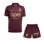 Camiseta AS Monaco Segunda Equipación Niño 2026/2027