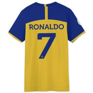 Tailandia Camiseta Al-Nassr FC Ronaldo Primera Equipación 2022/2023 Tailandia Camiseta Al-Nassr FC Ronaldo Primera Equipación 2022/2023