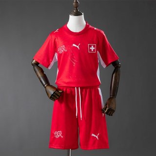 Camiseta Suiza Primera Equipación Niño 2026