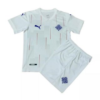 Segunda Equipación Camiseta Islandia Niño 2020 Blanco Segunda Equipación Camiseta Islandia Niño 2020 Blanco