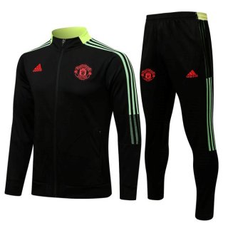 Chandal Manchester United 2022 Negro Verde Chandal Manchester United 2022 Negro Verde