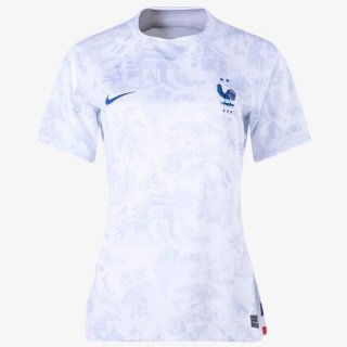 Camiseta Francia Segunda Equipación Mujer 2022/2023 Camiseta Francia Segunda Equipación Mujer 2022/2023