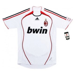 Tailandia Camiseta AC Milan Segunda Equipación Retro 2006 2007 Tailandia Camiseta AC Milan Segunda Equipación Retro 2006 2007