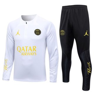Sudadera De Training Paris Saint Germain 2023/2024 Blanco Sudadera De Training Paris Saint Germain 2023/2024 Blanco