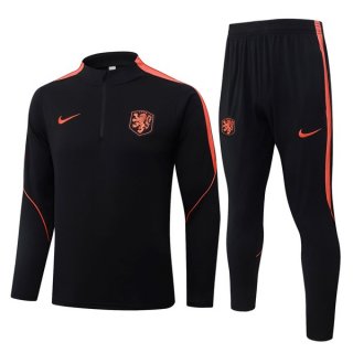 Sudadera De Training Países Bajos 2026/2027 Negro 2