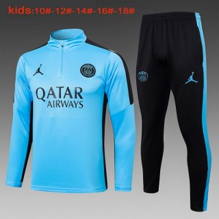 Ninos Sudadera De Training PSG 2024/2025 Azul 2 Ninos Sudadera De Training PSG 2024/2025 Azul 2