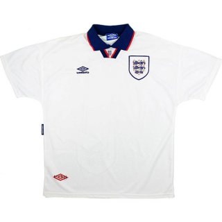 Primera Equipación Tailandia Camiseta Inglaterra Retro 1994 Blanco Primera Equipación Tailandia Camiseta Inglaterra Retro 1994 Blanco