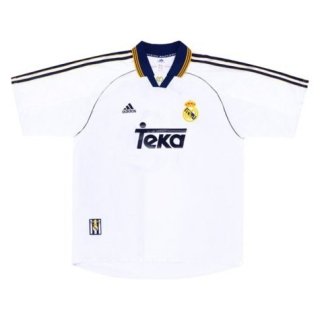 Tailandia Camiseta Real Madrid Primera Equipación Retro 1998 1999 Tailandia Camiseta Real Madrid Primera Equipación Retro 1998 1999