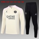 Niños Sudadera De Training PSG 2024/2025 Amarillo Rosa 3 Niños Sudadera De Training PSG 2024/2025 Amarillo Rosa 3