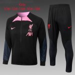 Niños Chandal Liverpool 2023 Negro Rosa Niños Chandal Liverpool 2023 Negro Rosa