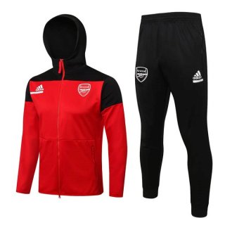 Chandal Con Capucha Arsenal 2022/2023 Rojo Chandal Con Capucha Arsenal 2022/2023 Rojo