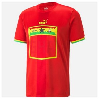 Tailandia Camiseta Ghana Segunda Equipación 2022 Rojo Tailandia Camiseta Ghana Segunda Equipación 2022 Rojo
