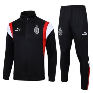 Chandal AC Milan 2024 Negro 2 Chandal AC Milan 2024 Negro 2