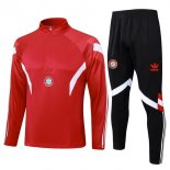 Sudadera De Training Bayern Munich 2024/2025 Rojo Blanco