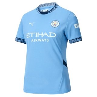 Camiseta Manchester City Primera Equipación Mujer 2024/2025 Camiseta Manchester City Primera Equipación Mujer 2024/2025
