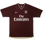 Segunda Equipación Tailandia Camiseta Paris Saint Germain Retro 2006 2007 Marron