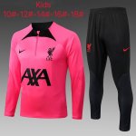 Niños Sudadera De Training Liverpool 2023 Rosa Niños Sudadera De Training Liverpool 2023 Rosa