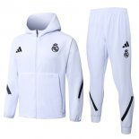 Chandal Con Capucha Real Madrid 2026/2027 Blanco Chandal Con Capucha Real Madrid 2026/2027 Blanco